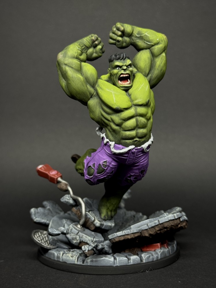 Hulk - Marvel - Other, painted miniature by Ray Larose