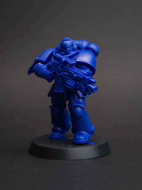 How I paint a Space Marine, stage 1: Build and clean