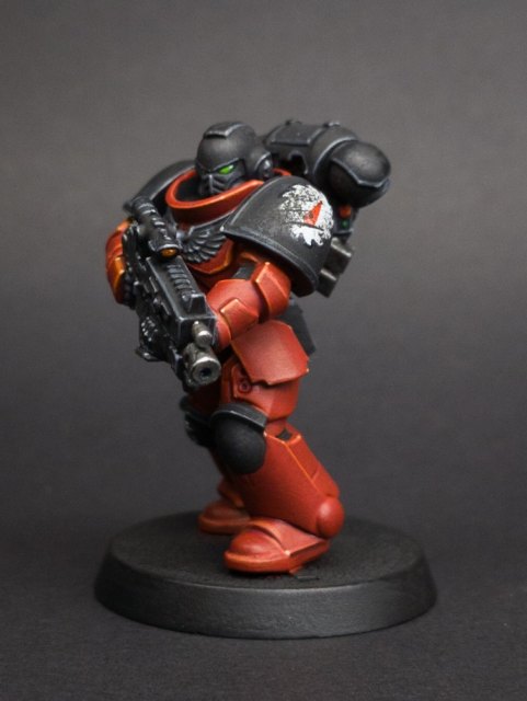 How I paint a Space Marine, stage 8: Weathering