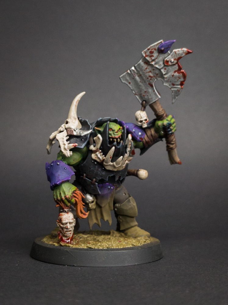 Orruk Warclans - Orruks - AoS, painted miniature by Ray Larose