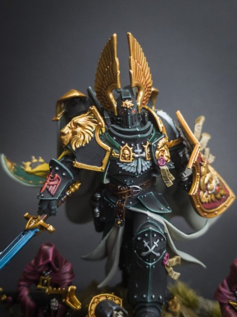 Lion El'Johnson, Dark Angels, painted miniature