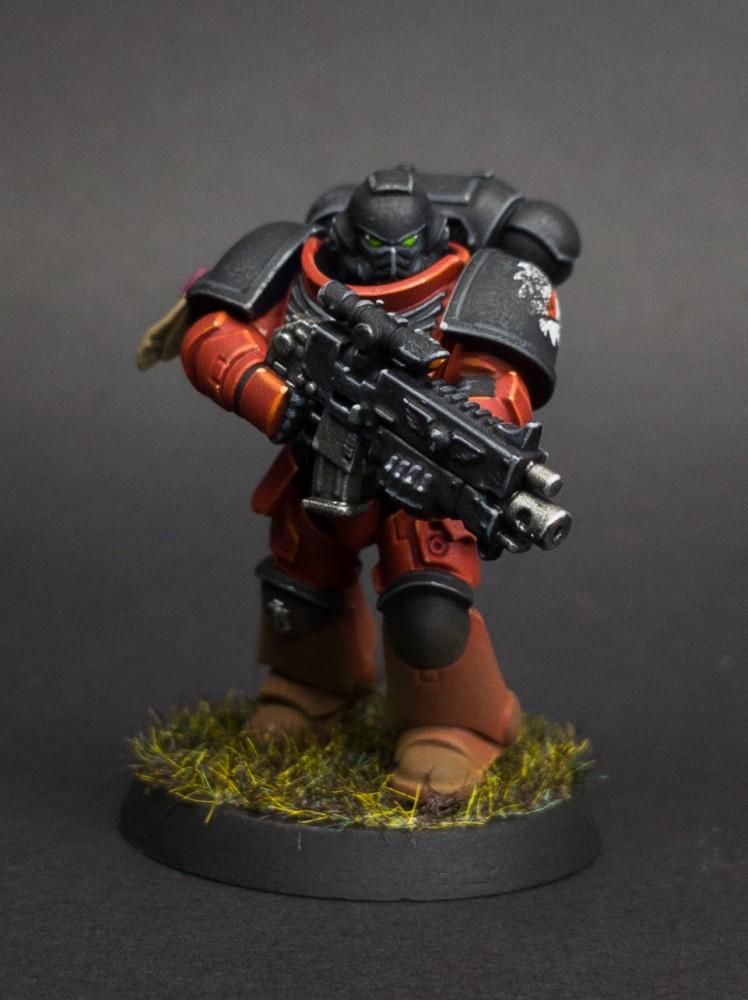 Flesh Tearers - Bog Standard, Blood Angels, painted miniature