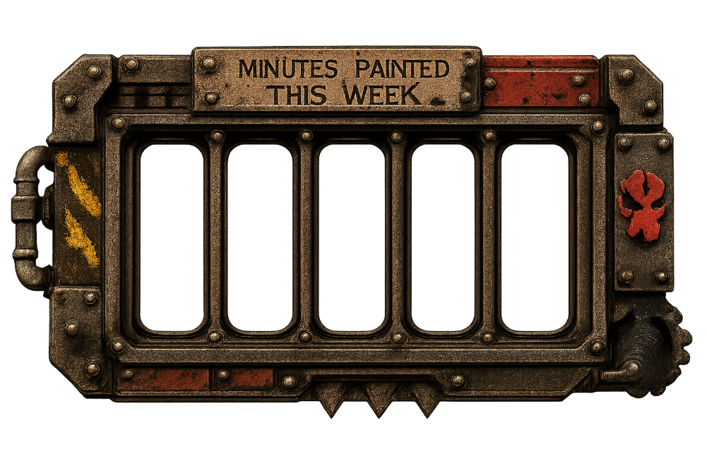 Minutes painted this week
